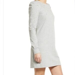 Lilly Pulitzer Jensen sweater dress Heather gray Large